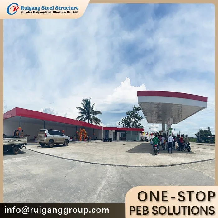 Steel Structure Gas Station
